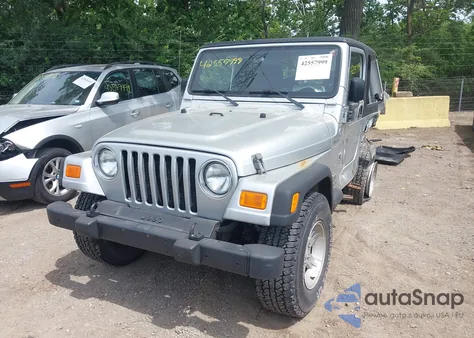 2006 Jeep Wrangler / Tj Sport from USA, damaged, VIN 1J4FA49S76P704709